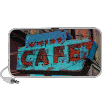 Doodle del café iPod altavoz