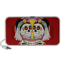 Doodle del DOS Novias (2 novias) Mini Altavoz