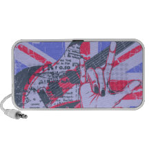 Doodle del rock-and-roll iPod altavoz