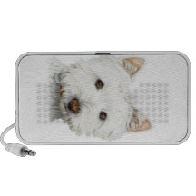 Doodle lindo del perro de Westie Mp3 Altavoz