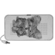 Doodle lindo del perro de Yorkie Mini Altavoz