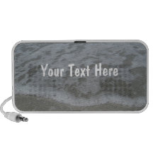 Doodle personalizado de la orilla de la playa mp3 altavoces