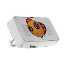 Doodle_Speaker_Blue-eyed Ladybug_Zaltar Mp3 Altavoces