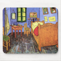 Dormitorio de Van Gogh en Arles Mousepad Tapete De Ratones