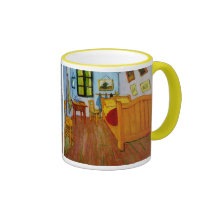 Dormitorio de Van Gogh en bella arte de Arles (F48 Tazas