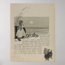 Dorothy vivió en las grandes praderas de Kansas Poster