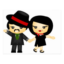 Dos al tango postales