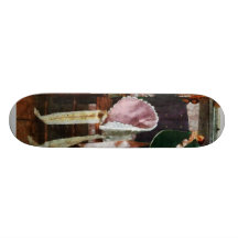 Dos capos pasados de moda patineta personalizada