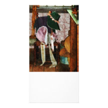 Dos capos pasados de moda tarjetas fotograficas personalizadas