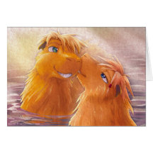 Dos Capybaras Tarjetón