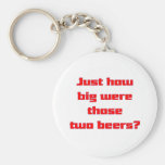 Dos cervezas llaveros personalizados