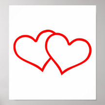 Dos corazones posters