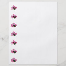 Dos flores de cerezo y brotes flyer personalizado