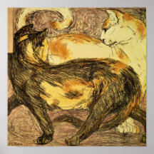 Dos gatos posters