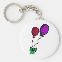 DOS GLOBOS LLAVERO