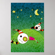 Dos monstruos por noche - poster