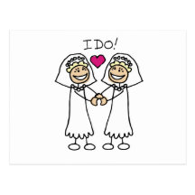 Dos novias postales