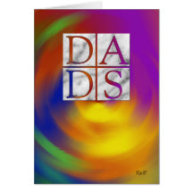 Dos papás: El día de padre Tarjetas