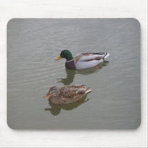 Dos patos Mousepad Alfombrillas De Raton