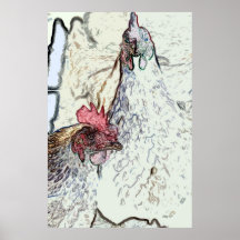 Dos pollos posters