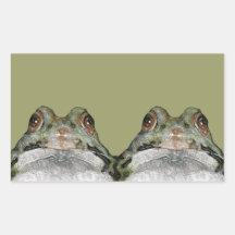 Dos ranas adorables: Personalice: Ejemplo Etiquetas