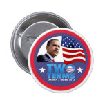 Dos términos -- Obama/Biden 2012 Pins