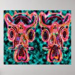 DOUBLEBULL: Toros dobles en Claud9 Posters