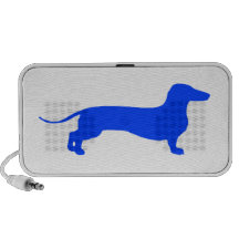 Doxie azul portátil altavoz