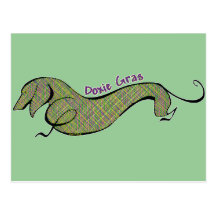 Doxie Gras Postales