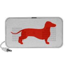 Doxie rojo sistema altavoz