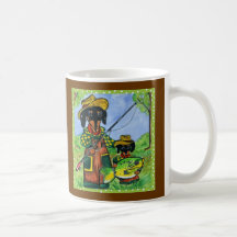 Doxies del día de padres taza