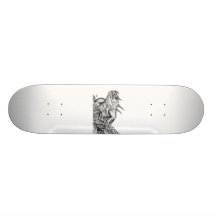 Drache am Felsen Skateboarddecks