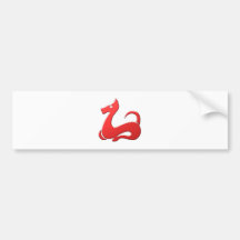 Drache dragon auto sticker