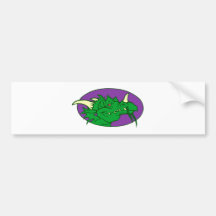 Drachenkopf dragon head autosticker