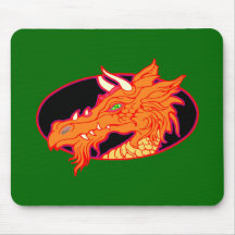 Drachenkopf dragon head mousepad