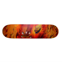 Drachenkralle - Red Dragon Skateboard Individuelles Deck