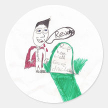Drácula Pegatina