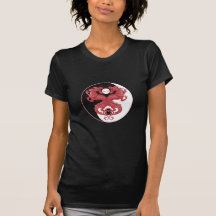Dragón 3 de Yin Yang Camiseta