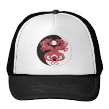 Dragón 3 de Yin Yang Gorro