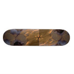 Dragón amarillo patineta personalizada
