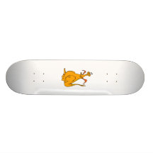 Dragón anaranjado tablas de patinar