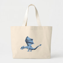 Dragón azul bolsas