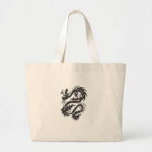 Dragón Bolsas Lienzo