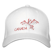 dragón Canadá del sol, Gorras Bordadas