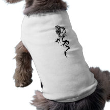 Dragón chino (1) camisetas de perro