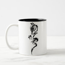 Dragón chino (1) taza de café