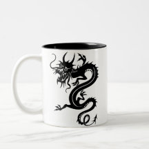 Dragón chino (3) taza