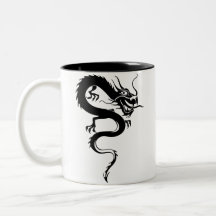 Dragón chino (6) taza de café