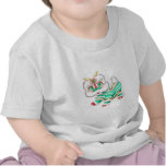 Dragón chino adorable 2012 del Año Nuevo Camiseta