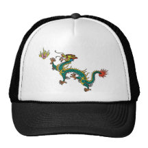 Dragón chino gorras de camionero